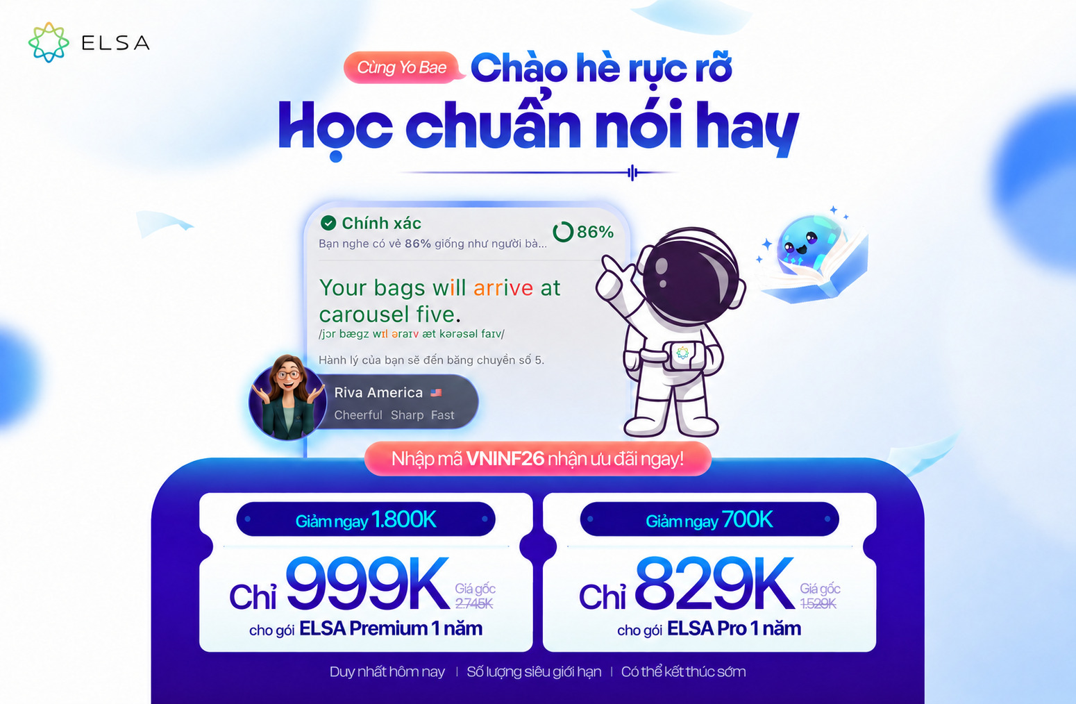 ELSA Premium 1 năm