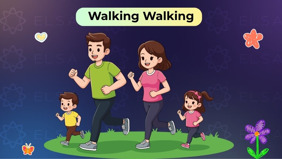 Bài hát giúp bé học các động từ chỉ hành động và luyện phản xạ vận động theo nhịp điệu nhanh