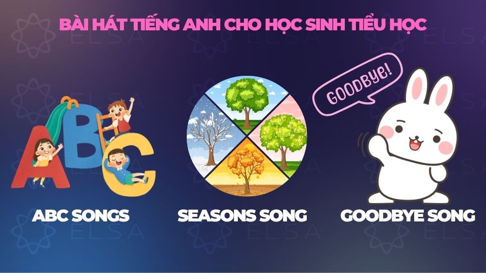 Những bài hát tiếng Anh cho học sinh tiểu học