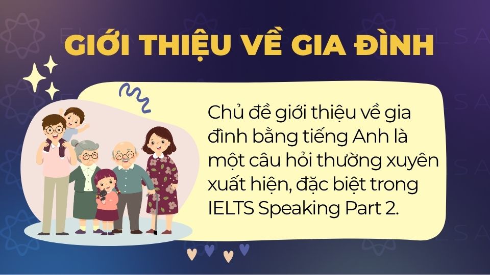 Giới thiệu về gia đình bằng tiếng Anh Giới thiệu về gia đình bằng tiếng Anh
