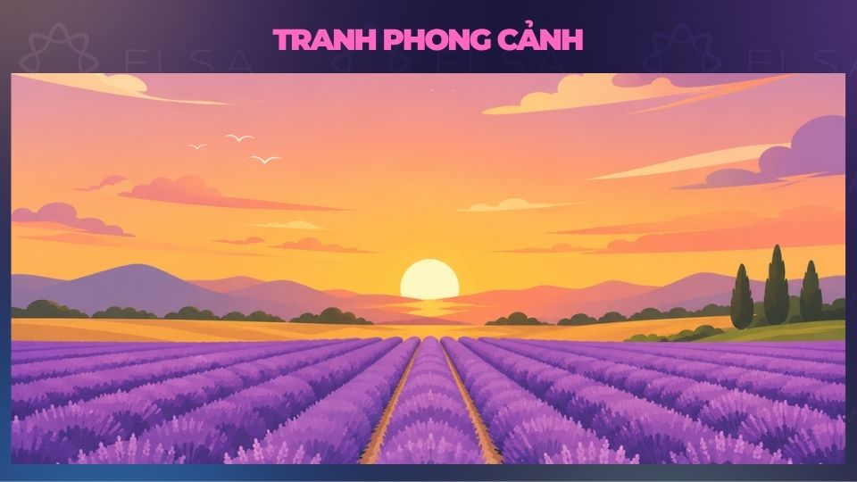 Mô tả tranh phong cảnh