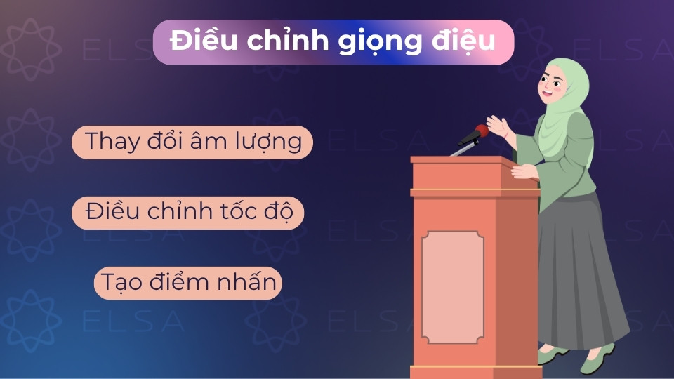 Điều chỉnh giọng điệu là tránh nói đơn sắc, hạ tông thấp, chậm lại để tăng chuyên nghiệp Điều chỉnh giọng điệu là tránh nói đơn sắc, hạ tông thấp, chậm lại để tăng chuyên nghiệp