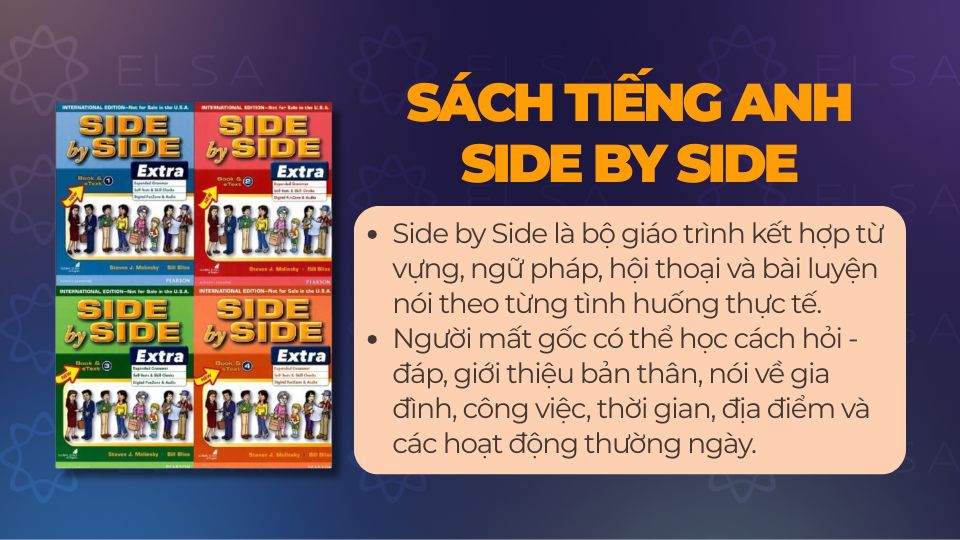 Sách tiếng anh Side by side
