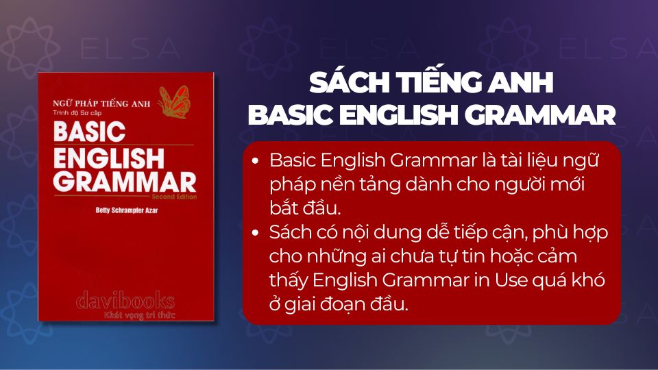 Sách tiếng Anh Basic English Grammar