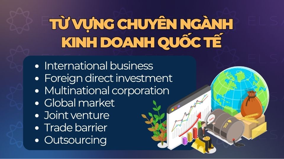Từ vựng tiếng Anh chuyên ngành kinh doanh quốc tế Từ vựng tiếng Anh chuyên ngành kinh doanh quốc tế