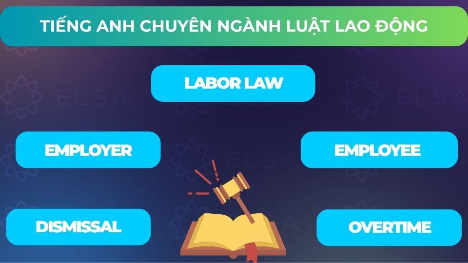 Một số từ vựng tiếng Anh chuyên ngành Luật lao động