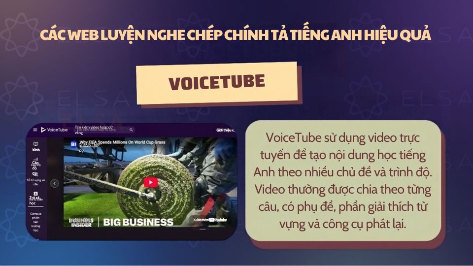 VoiceTube luyện nghe tiếng Anh qua video có phụ đề