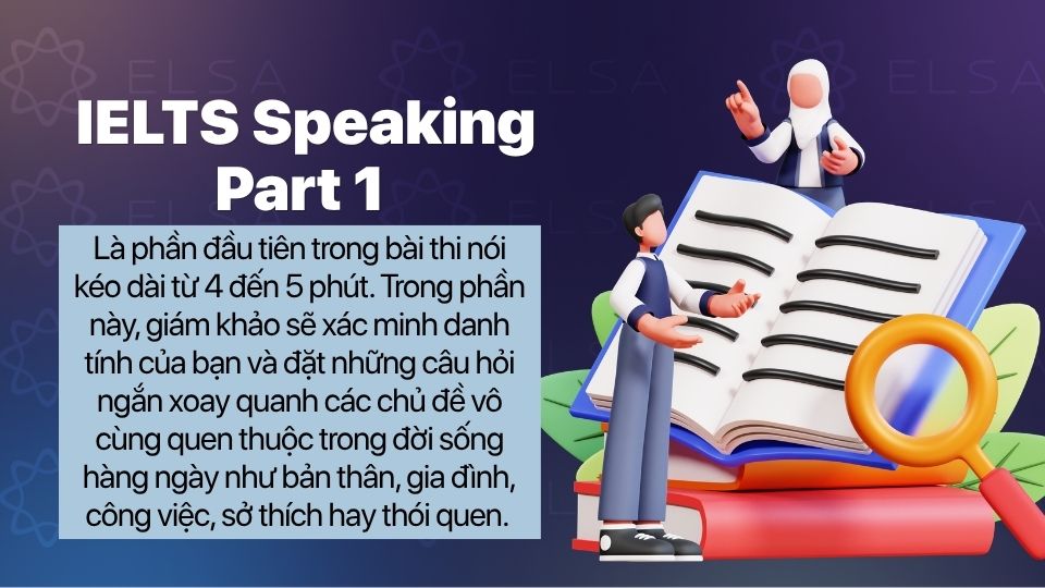 Tổng quan về bài thi IELTS Speaking Part 1 Tổng quan về bài thi IELTS Speaking Part 1