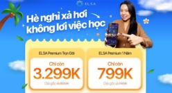 Hè bứt tốc tiếng Anh: Tiết kiệm đến 5 TRIỆU cùng ELSA Speak