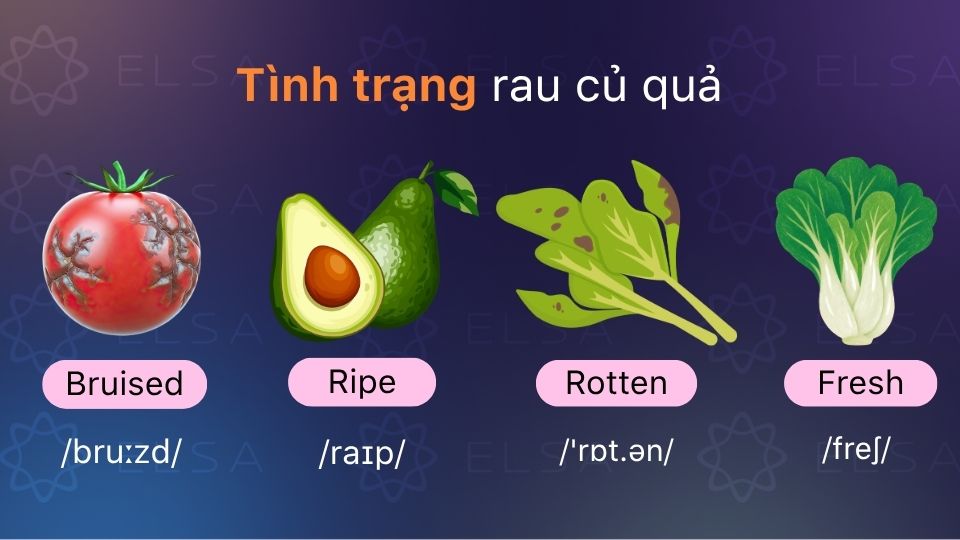 Các thành ngữ liên quan đến rau củ quả