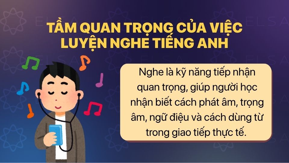 Lợi ích của việc luyện nghe tiếng Anh Lợi ích của việc luyện nghe tiếng Anh