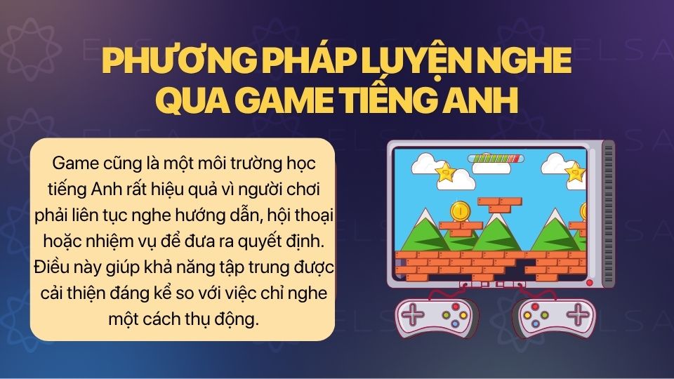 Luyện nghe qua game tiếng Anh Luyện nghe qua game tiếng Anh