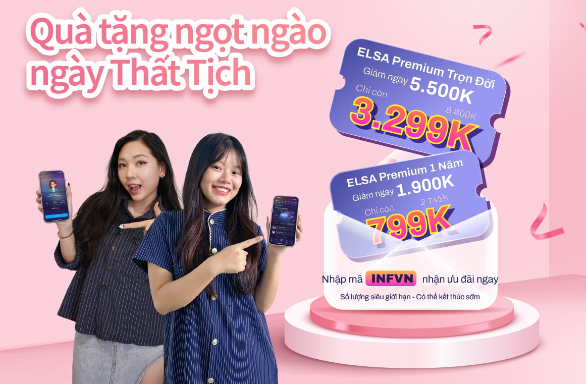 ELSA Premium Trọn Đời