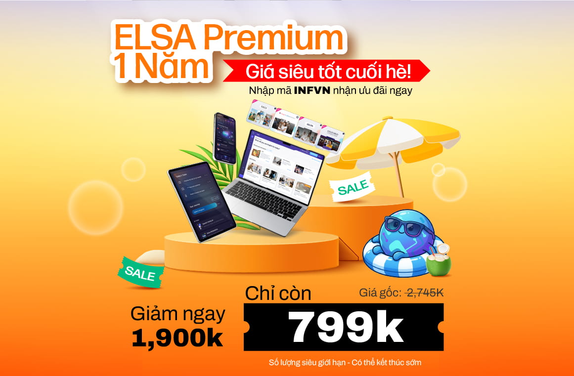 ELSA Premium 1 năm