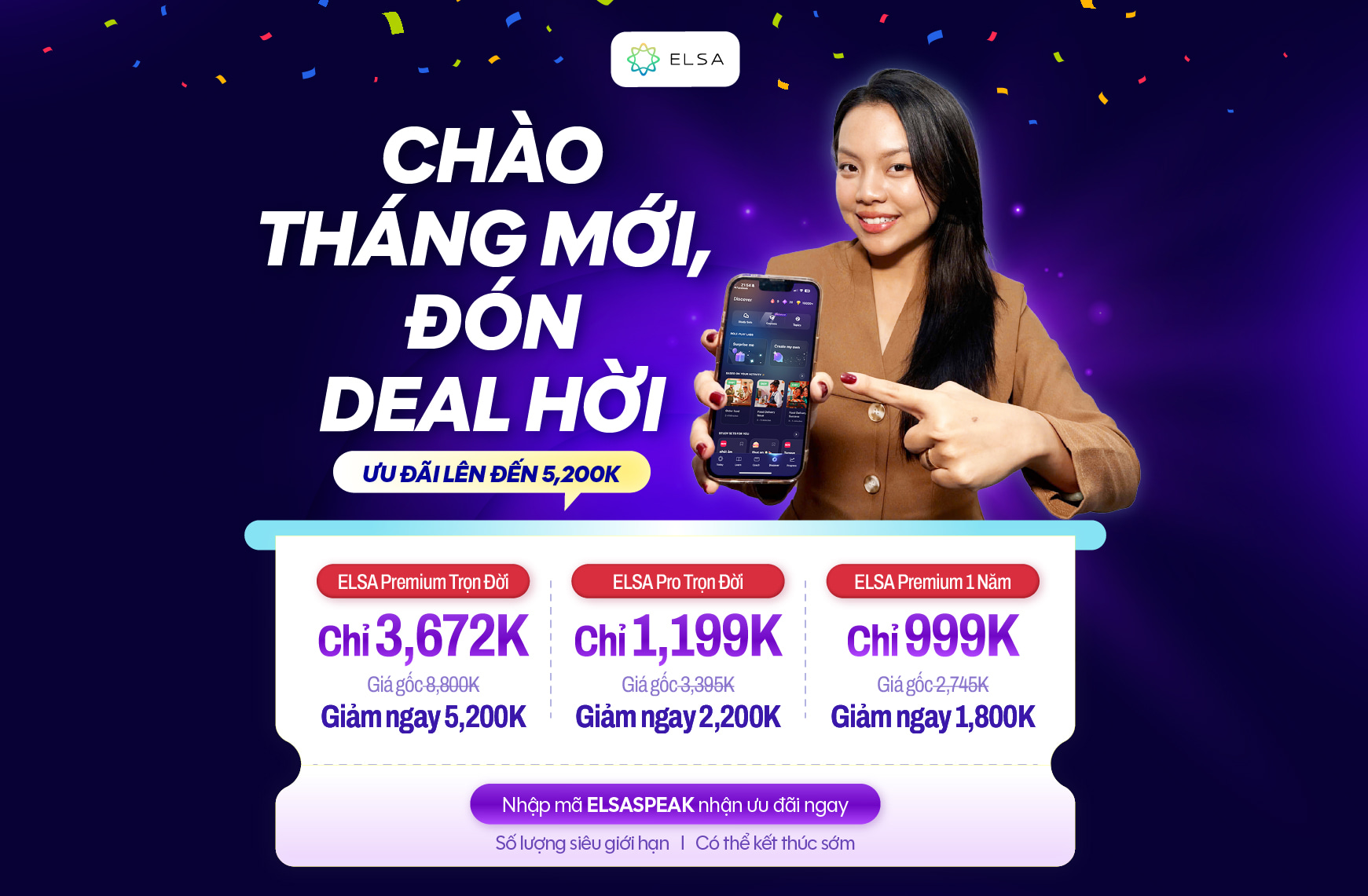 ELSA Pro Trọn Đời