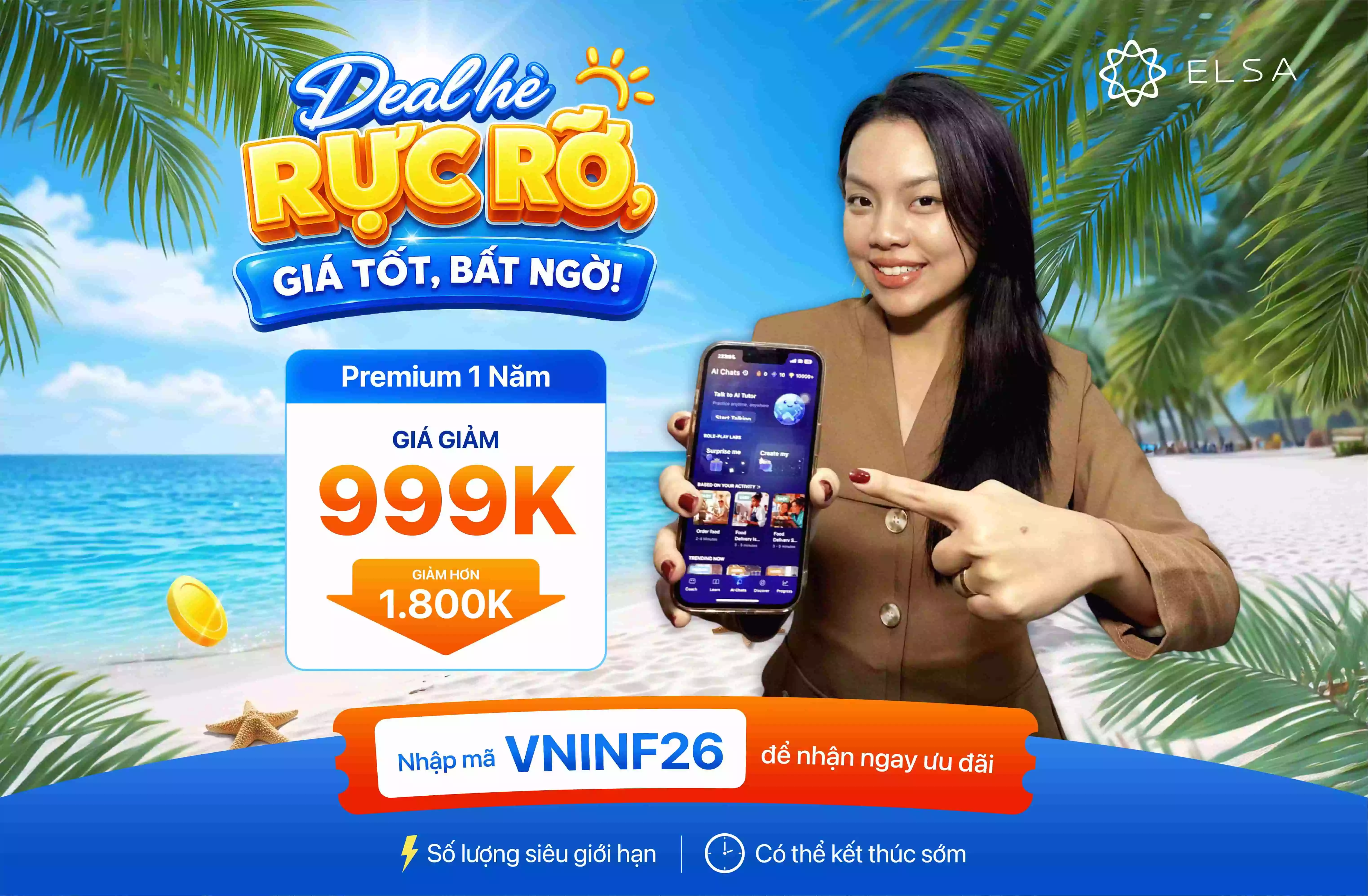ELSA Premium 1 năm