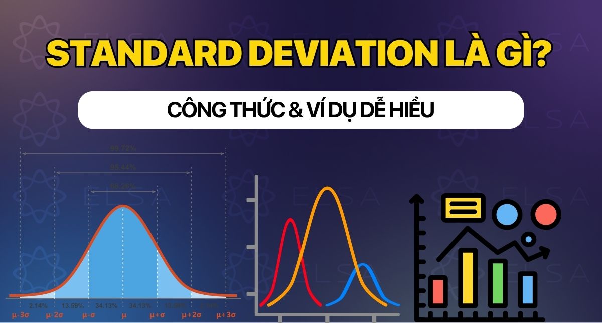 Standard Deviation là gì? Công thức tính SD trong đề SAT, IELTS
