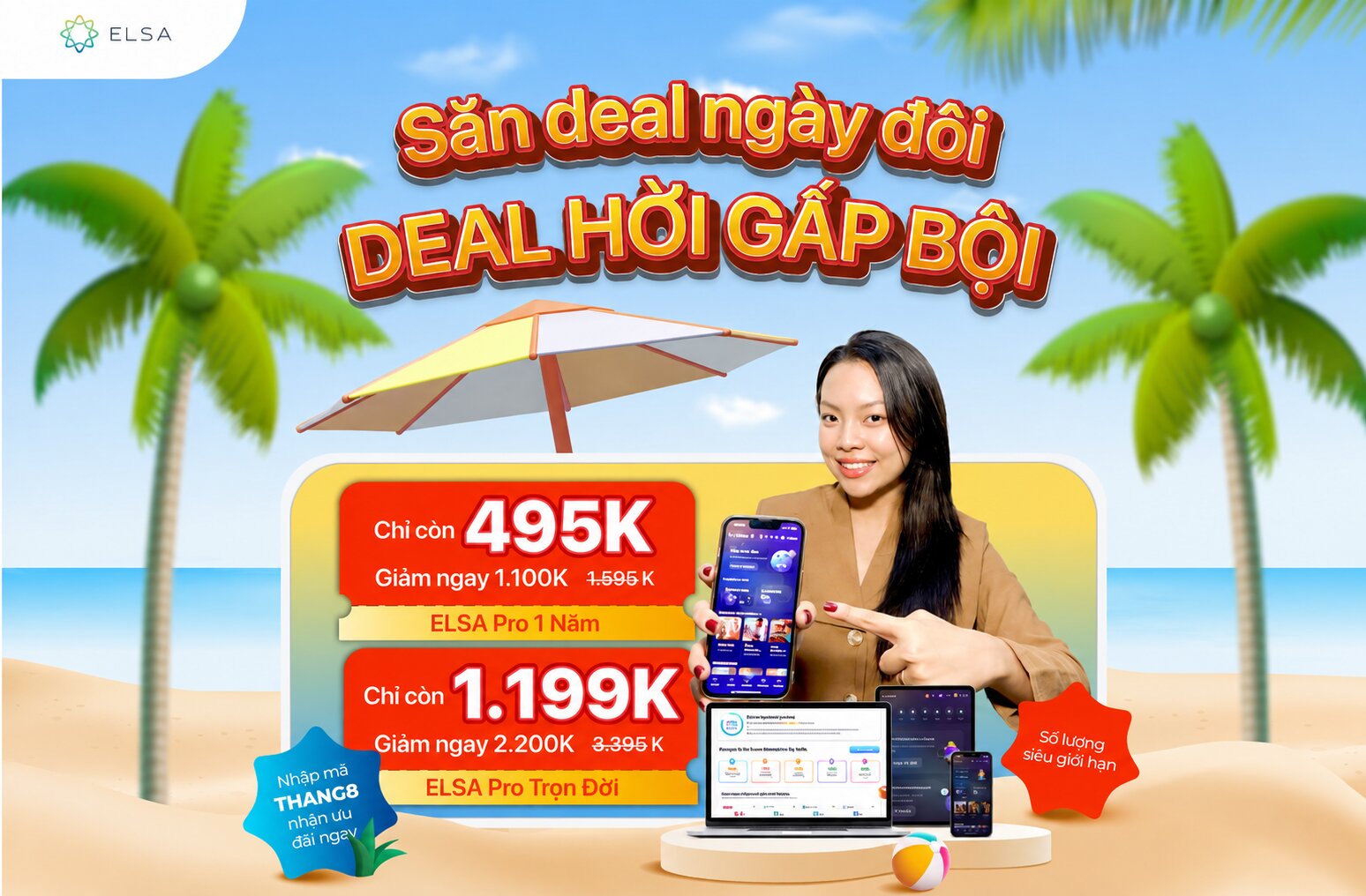 ELSA Pro Trọn Đời