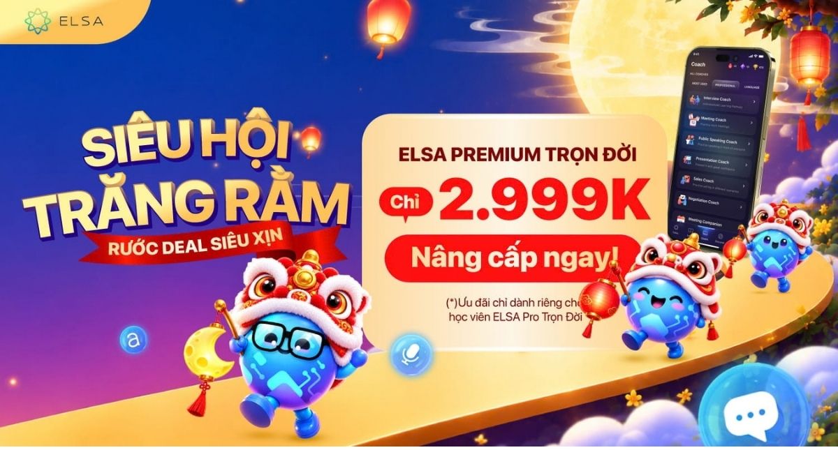 Đặc quyền UPGRADE: Premium trọn đời chỉ 2.999K