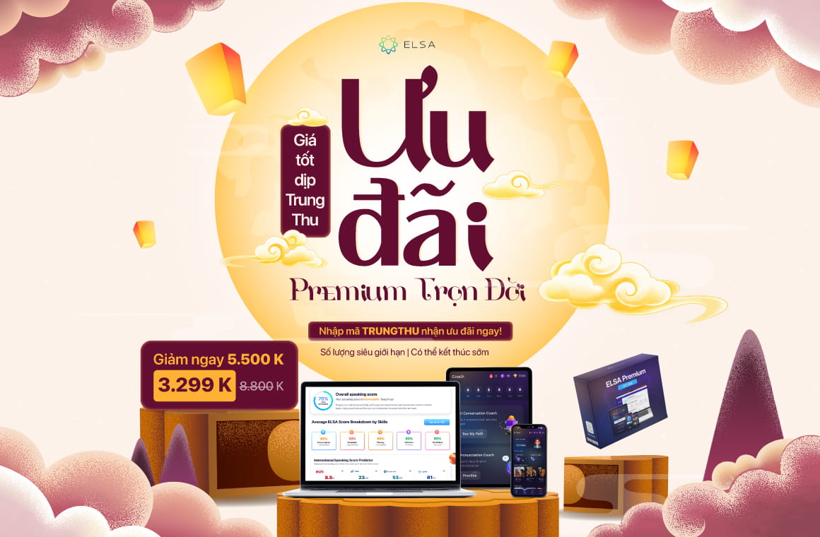 ELSA Premium Trọn Đời