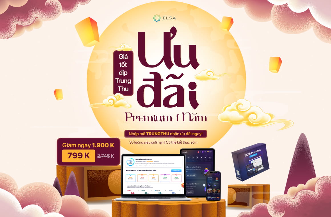 ELSA Premium 1 năm