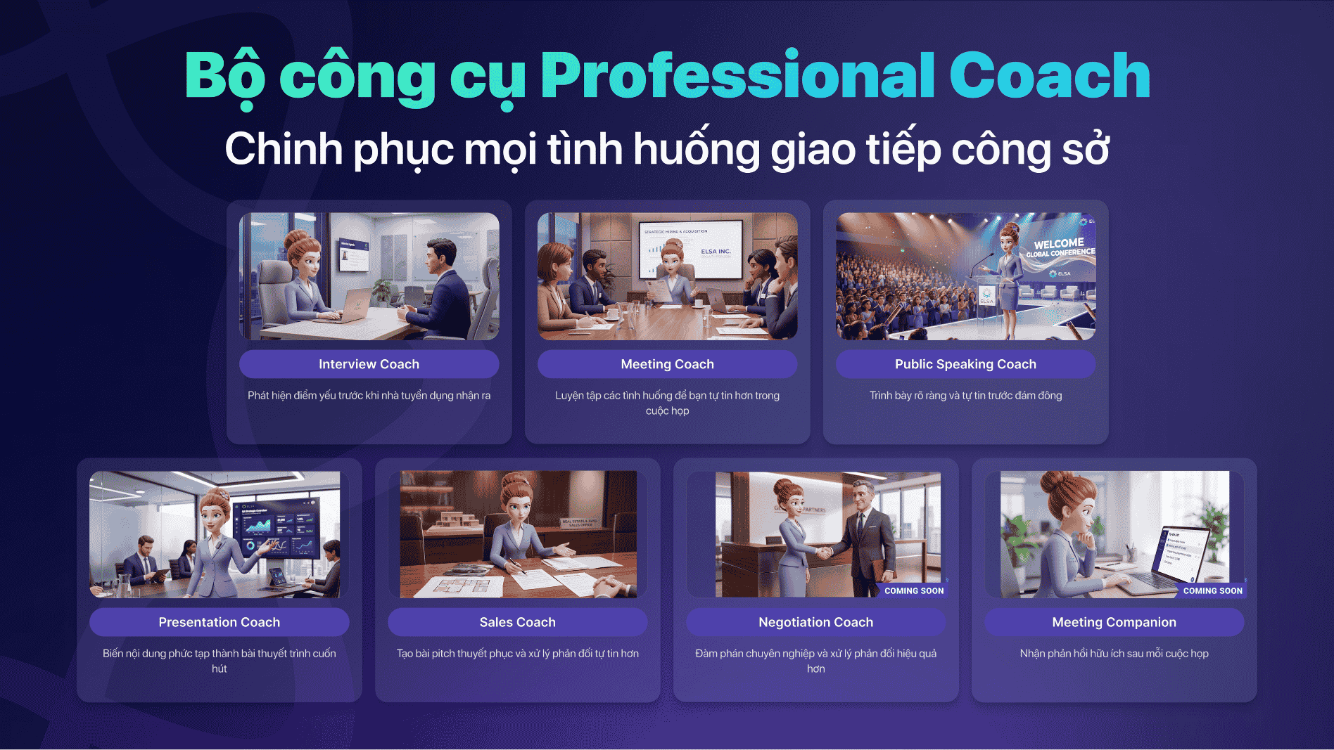Bộ công cụ Professional Coach giải quyết mọi tình huống công việc Bộ công cụ Professional Coach giải quyết mọi tình huống công việc