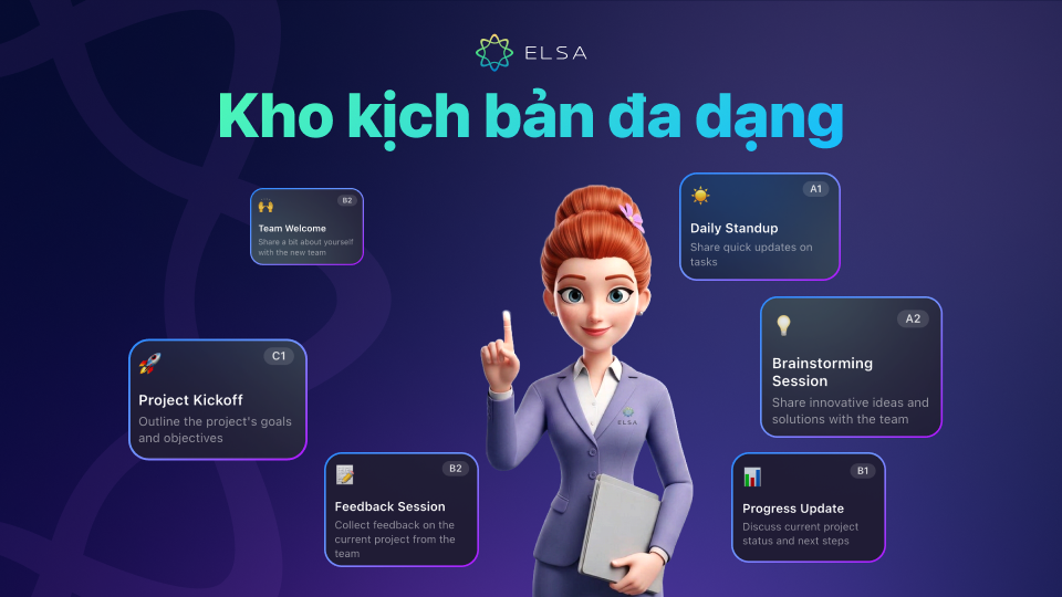 Kho kịch bản cuộc họp công sở đa dạng Kho kịch bản cuộc họp công sở đa dạng