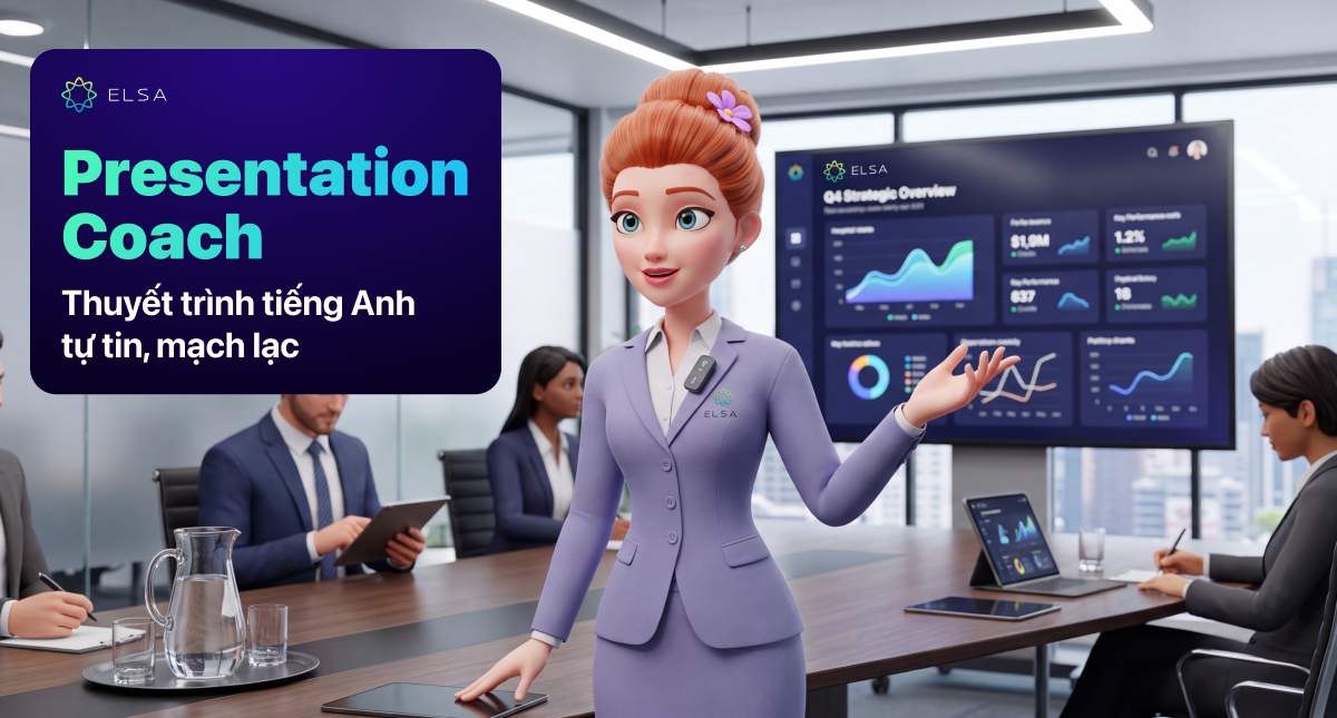 Gia sư thuyết trình (Presentation Coach): Tăng khả năng tự tin mà không cần học thuộc