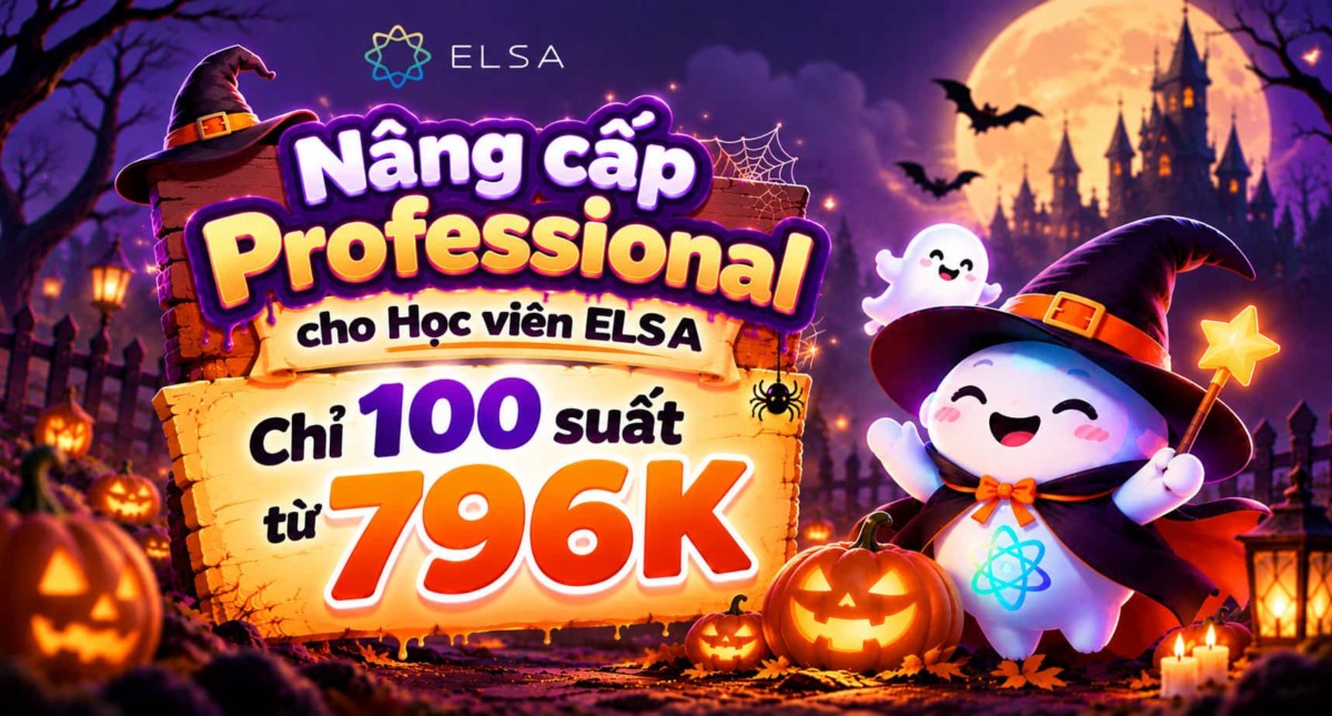 Halloween Sale: ELSA Professional chỉ từ 796K – Giới hạn 100 suất!