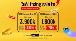 Cuối tháng deal về: ELSA Premium Trọn Đời chỉ từ 2.299K