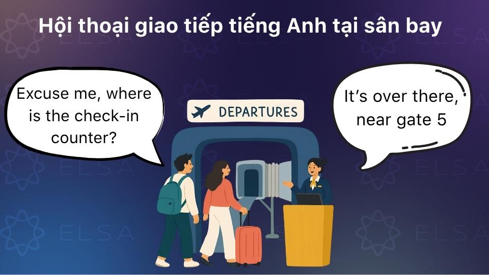 Mẫu hội thoại tình huống tại sân bay Mẫu hội thoại tình huống tại sân bay