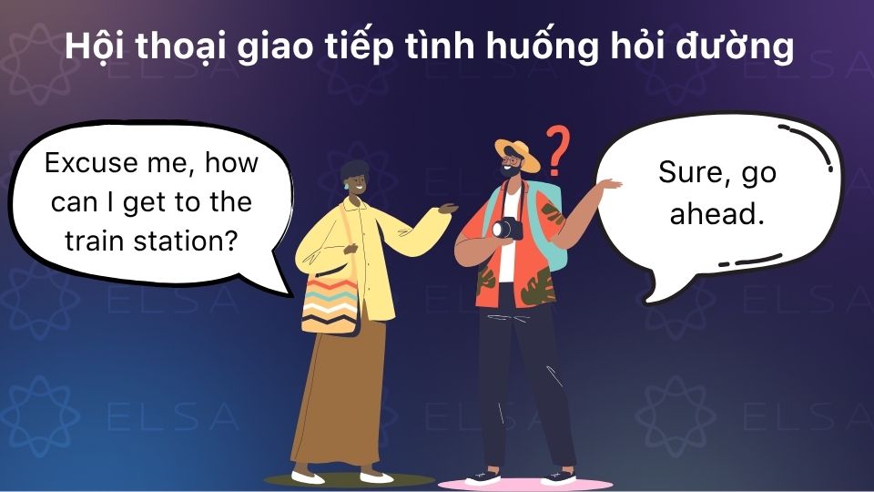 Mẫu hội thoại tình huống hỏi đường Mẫu hội thoại tình huống hỏi đường
