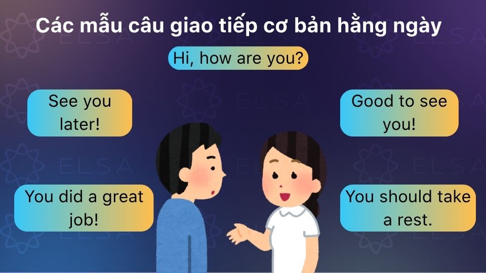Các mẫu câu giao tiếp hàng ngày giúp phản xạ nhanh, nói tự nhiên Các mẫu câu giao tiếp hàng ngày giúp phản xạ nhanh, nói tự nhiên