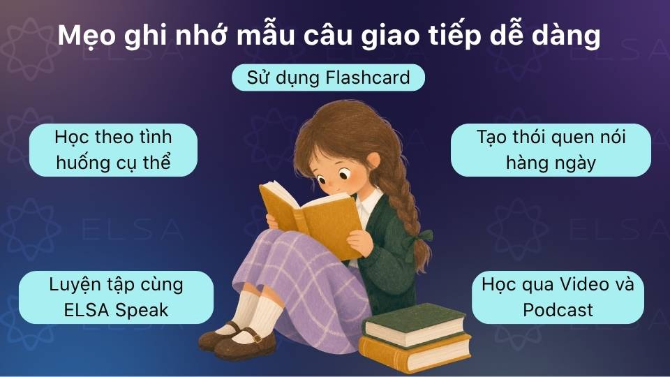 Học theo ngữ cảnh, dùng flashcard và luyện nói mỗi ngày để tạo phản xạ tự nhiên Học theo ngữ cảnh, dùng flashcard và luyện nói mỗi ngày để tạo phản xạ tự nhiên