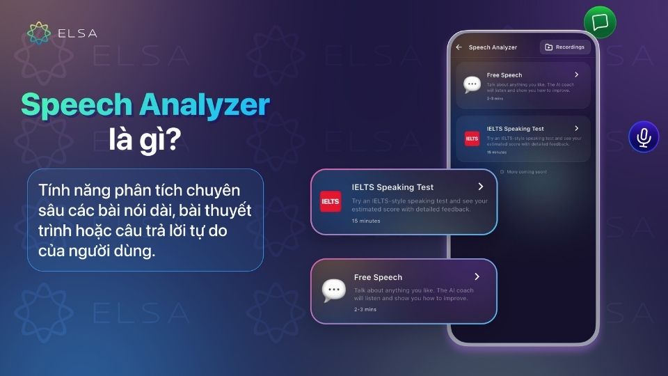 ELSA Speech Analyzer là một công cụ hữu ích nâng cao kỹ năng phát âm tiếng Anh ELSA Speech Analyzer là một công cụ hữu ích nâng cao kỹ năng phát âm tiếng Anh