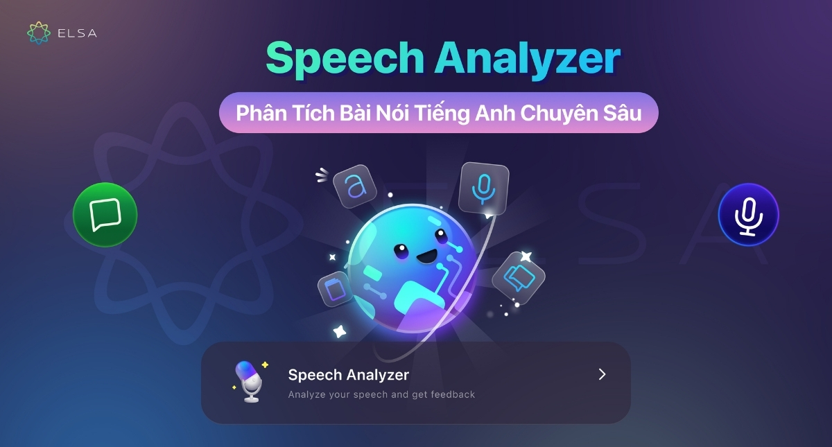 Speech Analyzer: Phân tích bài nói tiếng Anh chuyên sâu