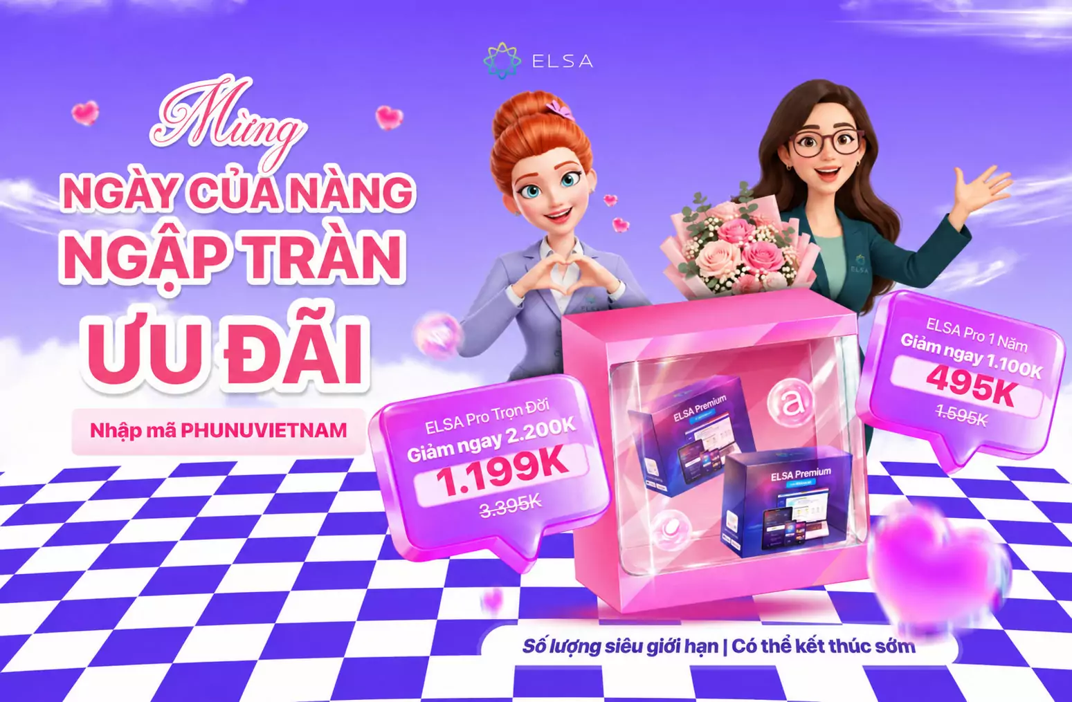 ELSA Pro Trọn Đời