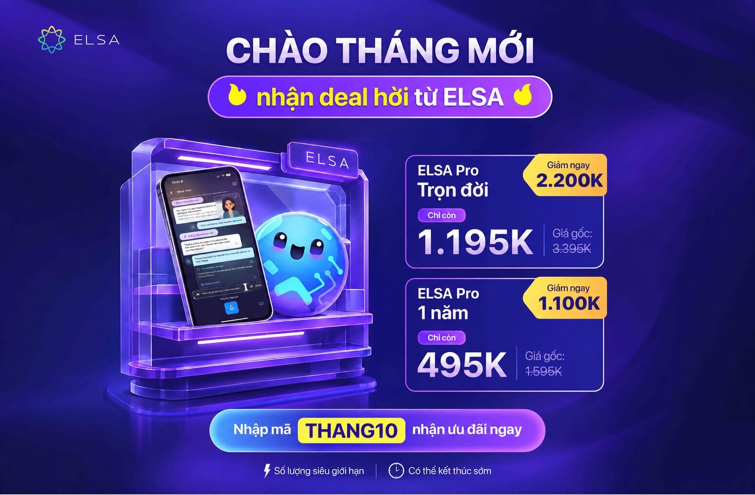 ELSA Pro Trọn Đời